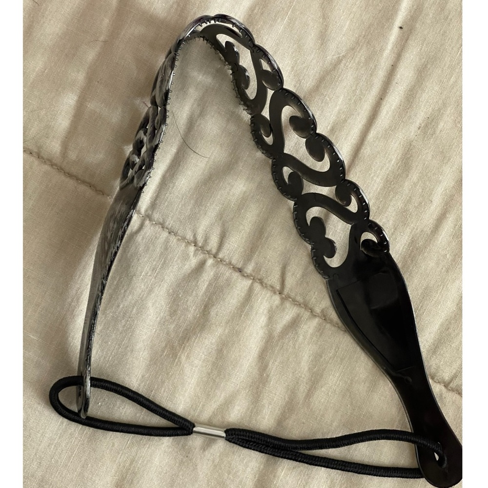 Karen Marie Headband Style Curly Jelly Bandeau - Silver NWOT - Picture 10 of 17